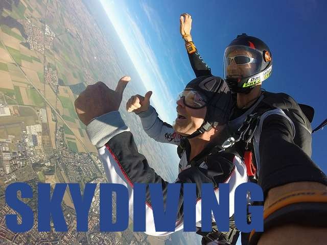 skydiving