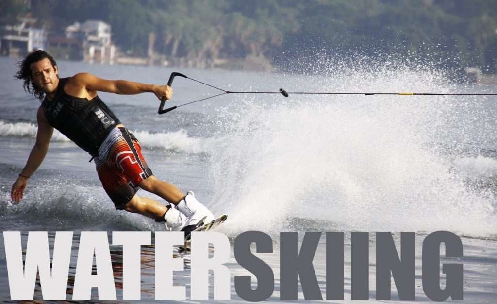 waterskiing