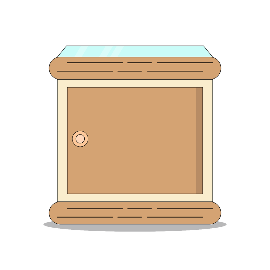 bedside cabinet